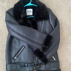 Zara black jacket women size M
